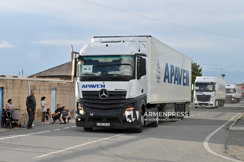 Гуманитарная помощь Армении в Ливан прошла через КПП Маргара на границе с Турцией