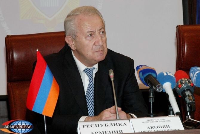 В Масисе возбуждено уголовное преследование в отношении бывшего главы СНБ Горика Акопяна