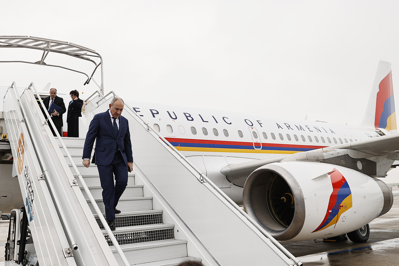 Никол Пашинян прибыл в Россию с рабочим визитом