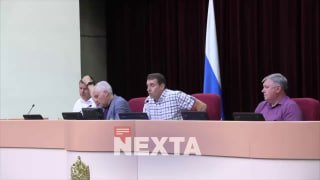 Заседание Саратовской областной думы, депутаты покидают зал